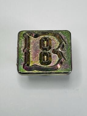Leather Stamp B Tandy Craftool Alphabet Single Replacement Letter Size 1 Inch